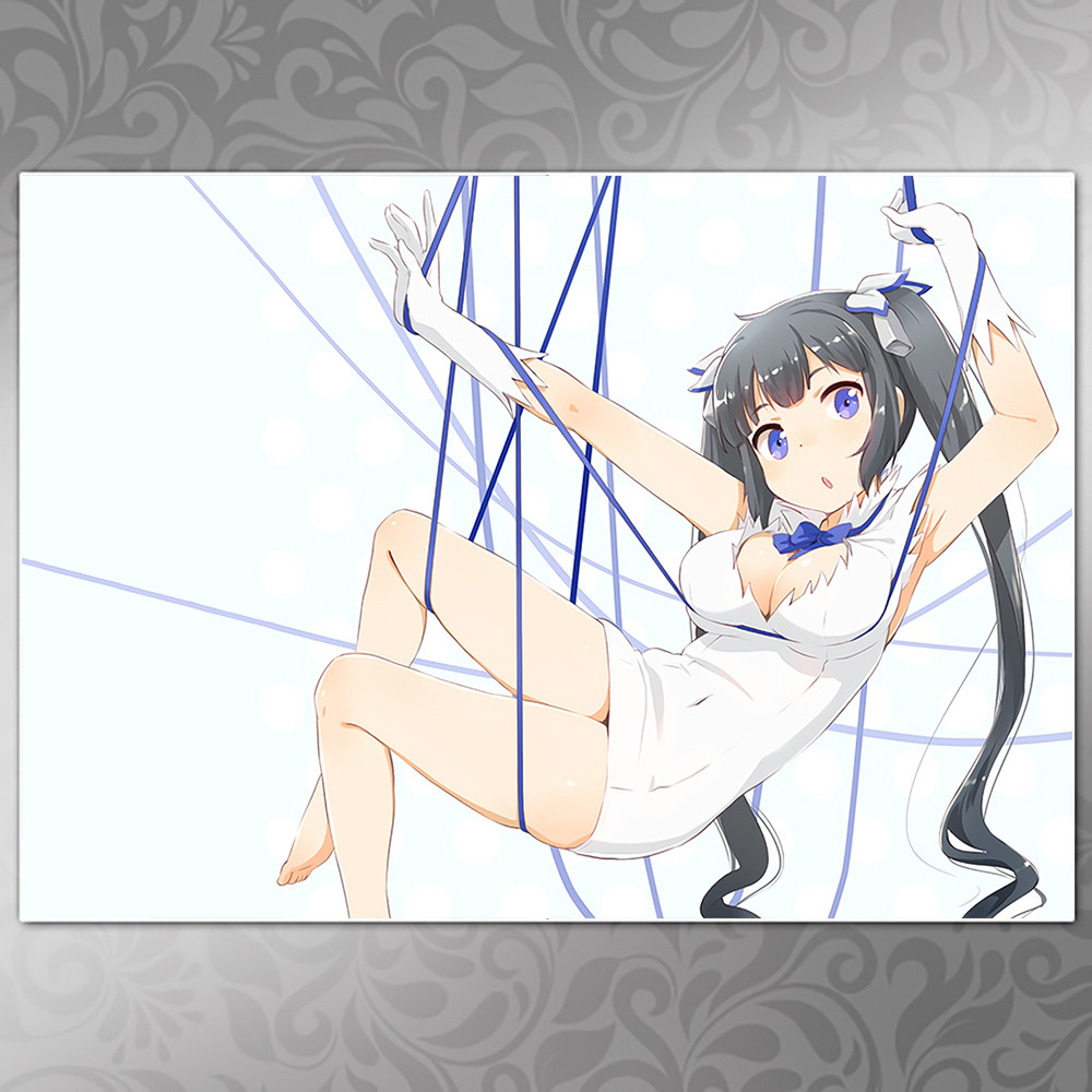 Плакат А4 Аніме DanMachi 004