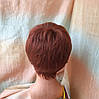 Перуки з натуральних волосся стрижка коротка яскраво-мідний 3771HH-33, фото 4