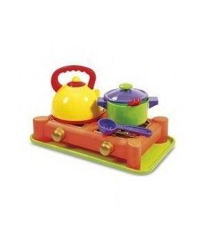 KM70408 Набір посуд з газову плитою (6 пр.)