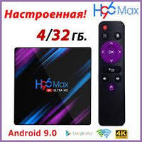 H96 MAX 4/32 Гб Smart TV Box ТВ-приставка