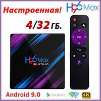 H96 MAX 4/32 Гб Smart TV Box ТВ приставка