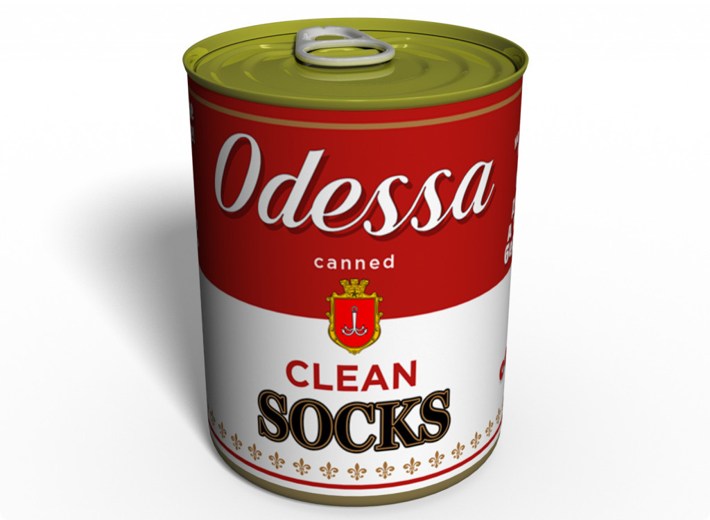 Canned Clean Socks Odessa оригінальний подарунок прикольний, фото 1