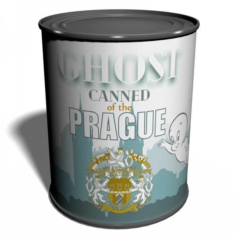 Canned Ghost of the Prague оригинальный подарунок прикольный, фото 1