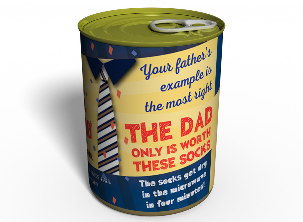 Canned Gifts — 1 Pair Quality Hot pepper Man Cotton Socks оригінальний подарунок