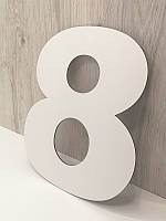 Трафарет цифра ДВП