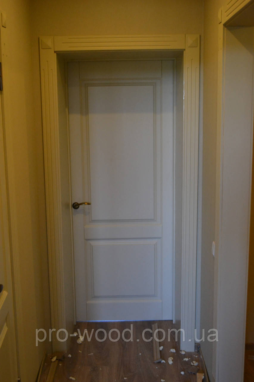 Дверь межкомнатная с аркой из массива - фото 1 - id-p158380796