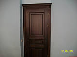 Двері глухі дубові з ефектом старіння, фото 2