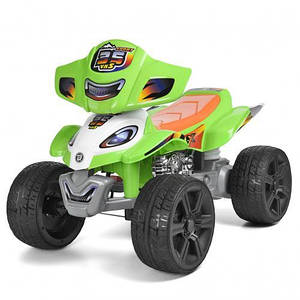 Квадроцикл Bambi ZP5118E-5 2 мотори 25W зелений дитячий транспорт