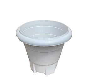 Кашпо підлогове  №6 (30л), БІЛИЙ,  Од