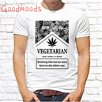 Чоловіча футболка з малюнком Swag "Vegetarian"