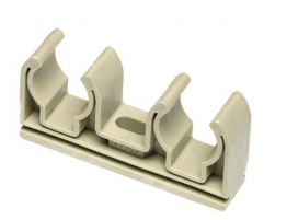 Кріплення PP-R труби d.20 подвійне