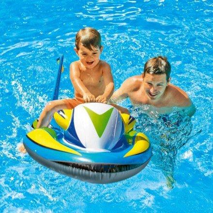 Дитячий надувний пліт для катання «Скутер», Intex 57520, 117 х 77 см, фото 1