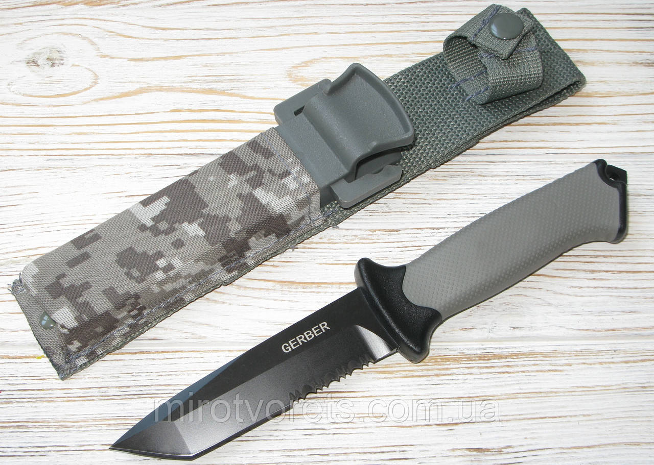 Ніж Gerber Tanto Tactical, china, серрейтор, +paracord