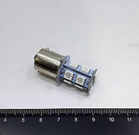 Лампа світлодіодна P21W BA15S 13SMD (50/50) Жовтий T25 13SMD ж