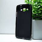 Силіконовий чохол Samsung G530 "VIP" Чорний (black), фото 3