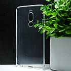 Силиконовый чехол Meizu Note 8 "VIP" Прозрачный (transparent), фото 2
