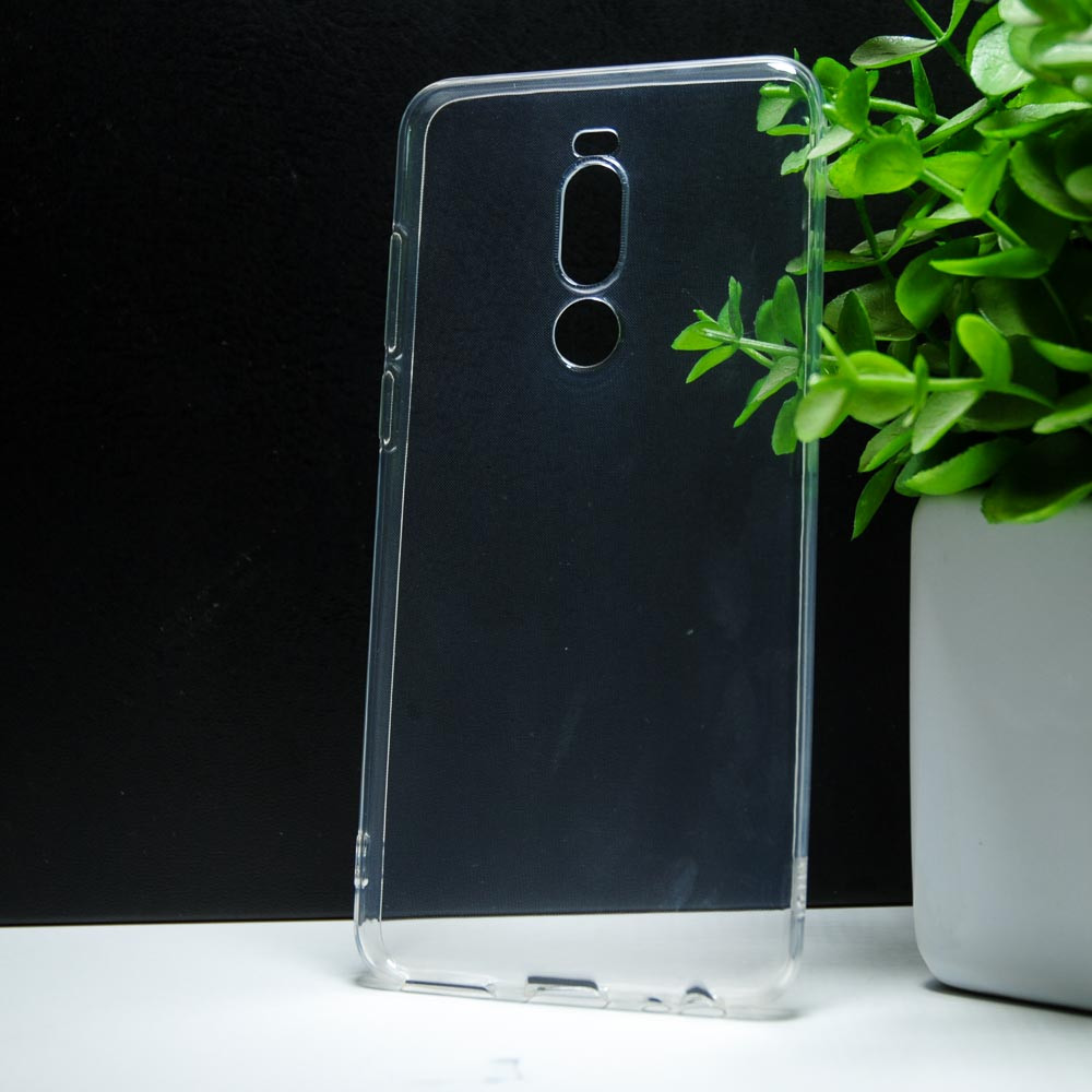 Силиконовый чехол Meizu Note 8 "VIP" Прозрачный (transparent), фото 1
