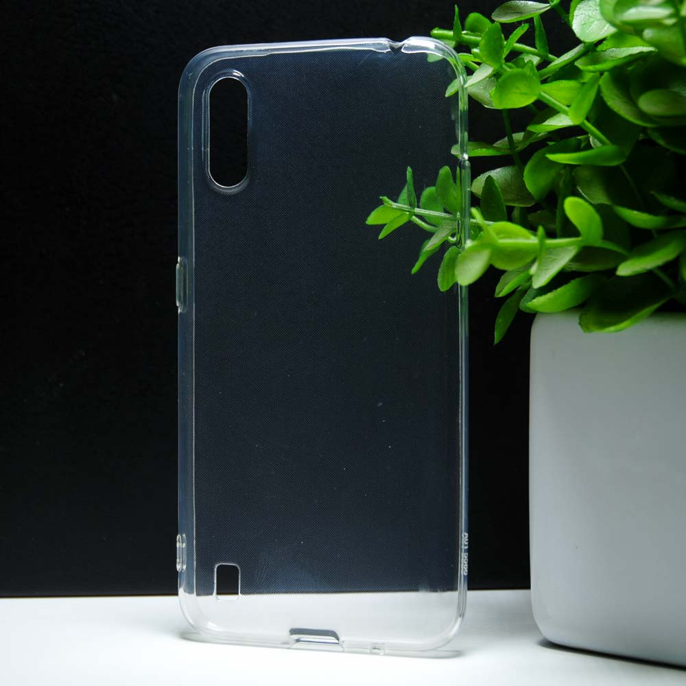 Силіконовий чохол Samsung A01 / A015 "VIP" Прозорий)