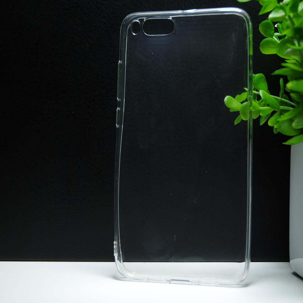 Силіконовий чохол Xiaomi Mi Note 3 "VIP" Прозорий)
