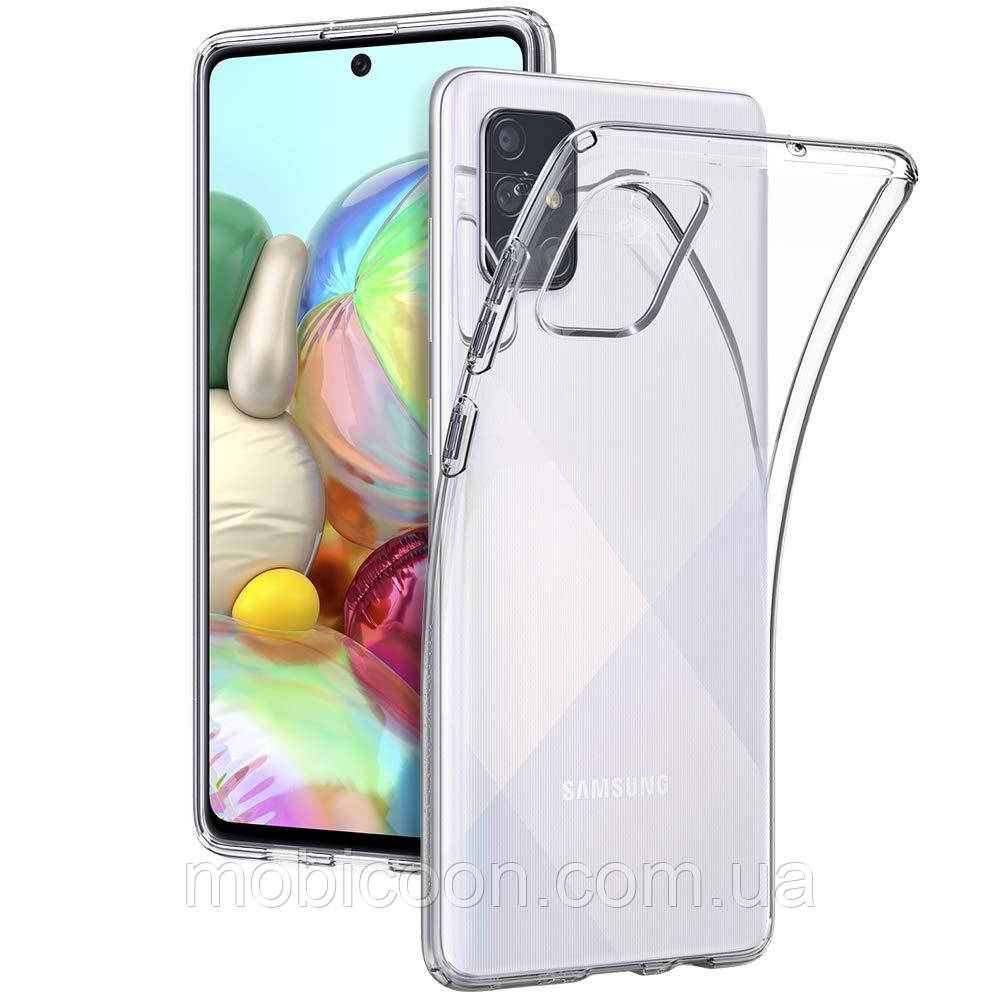 Чохол Epic для Samsung Galaxy A71 A715 силіконовий прозорий (самсунг а71)