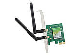 Мережева карта PCI-E TP-LINK TL-WN881ND Wireless N300 PCI Express Adapter, 300Mbps, w/WPS Button, IEEE 802.1b/g