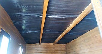 Дом деревянный из профилированного бруса 3х8 м, 3х3 м - открытая зона, 3х 5 м закрытая 14