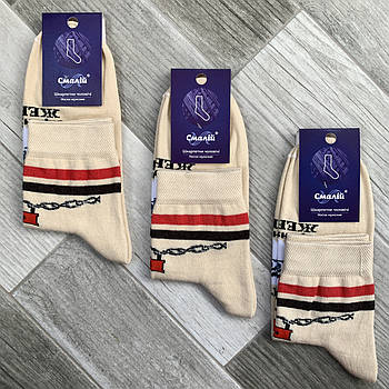 Шкарпетки чоловічі демісезонні бавовна з приколами Смалій, 18В3-230Д, 27-29 розмір, 0832