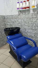 Парикмахерская мойка Lady One с керамической раковиной Нью-Йорк.