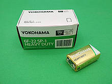 Елемент живлення (батарея) Батарейка Yokohama 9V (крона) (10 шт)