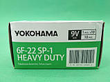 Елемент живлення (батарейка) Батарейка Yokohama 9 V (крона) (10 шт.), фото 2