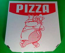 Коробка під піцу 30см c печаткою Pizza (50 шт)