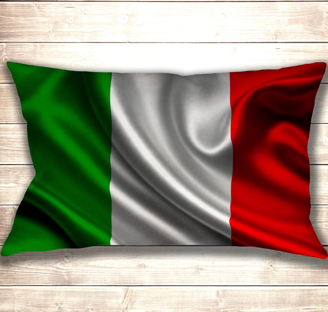 Подушка-картина Flag of Italy 50х70см
