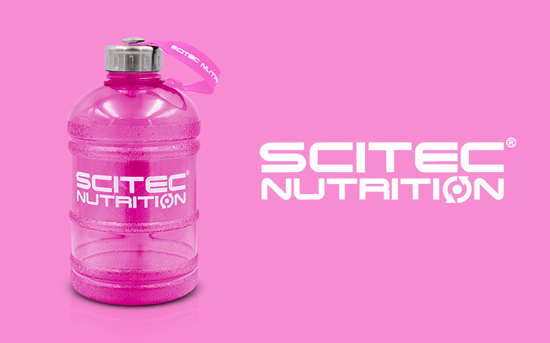 Scitec nutrition ГЛЕЧИК НЕОН РОЖЕВИЙ 1300 МЛ, фото 1