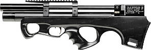 Пневматична гвинтівка PCP Raptor Compact 3, 4.5 мм 23 Дж чорний, з чохлом