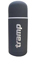Термос с чашкой Tramp TRC-110 Soft Touch 1.2 л, серый S