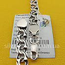 Ланцюг бісмарк для чоловіка. Ширина 7 мм. Срібло 925 60 см, фото 6