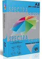 Бумага цветная Spectra Color А3 80 г/м2 насыщенный синий IT220 turquoise