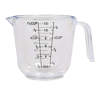 Мерный стакан Benson BN-1019 пластиковый с ручкой (600мл) | мерная чаша Бенсон, мерная посуда | мерная емкость