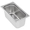 Ємність гастрономічна з кришкою Benson BN-1067 з нержавіючої сталі (33*27*7 см) | гастроємність Бенсон, фото 6