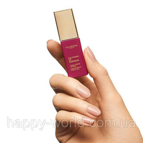 Масло для губ Clarins Lip Сomfort Oil Intense 03 intense raspberry - фото 5 - id-p1189030984