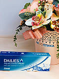 Контактні лінзи "Alcon" Dailies AquaComfort Plus (90 шт.), фото 3