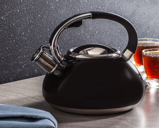 Чайник Edenberg EB-2452 зі свистком з нержавіючої сталі 3 л | Свистячий металевий чайник