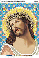 Схема для вышивки бисером "Христос в Терновом Венке"