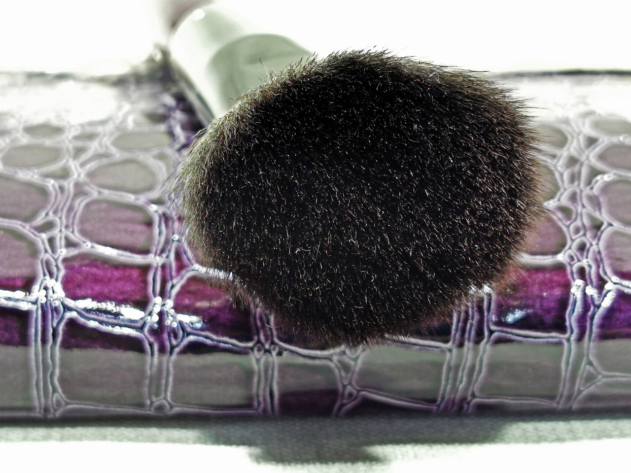 РАСПРОДАЖА!!! Набор кистей для макияжа в кошельке 8 (Фиолетовый) - фото 6 - id-p926647980