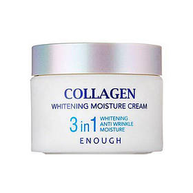 Поживний омолоджуючий крем для обличчя з ефектом освітлення Enough Collagen Whitening Moisture Cream 3 in 1 50