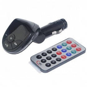 FM-трансмітер RIAS S10 USB+SD Black (3_00307)