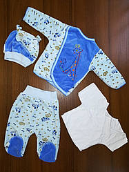 Ясельний комплект "Жирафчик" зріст 62 см (велюр)