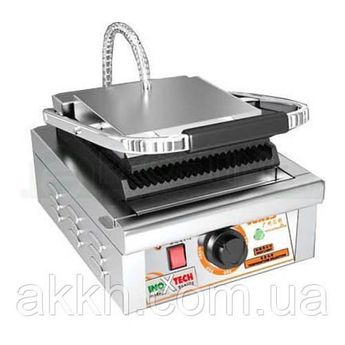 Фото Гриль контактный однопостовой INOXTECH PG 881A поверхность ребро+ребро