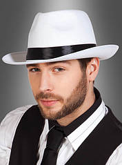 Белая гангстерская шляпа