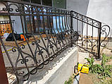 Ковані перила для тераси АРТ ПК No 46, фото 3